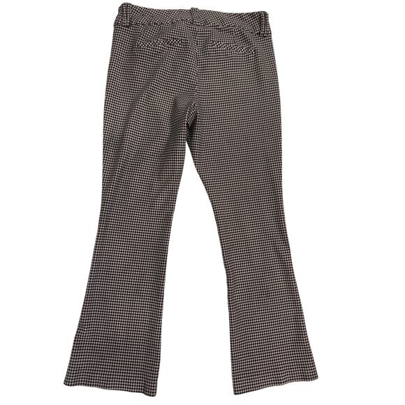 Studio by Torrid Women's Plus Trouser Boot Stretch Dress Pants Houndstooth 16R - Picture 5 of 6
